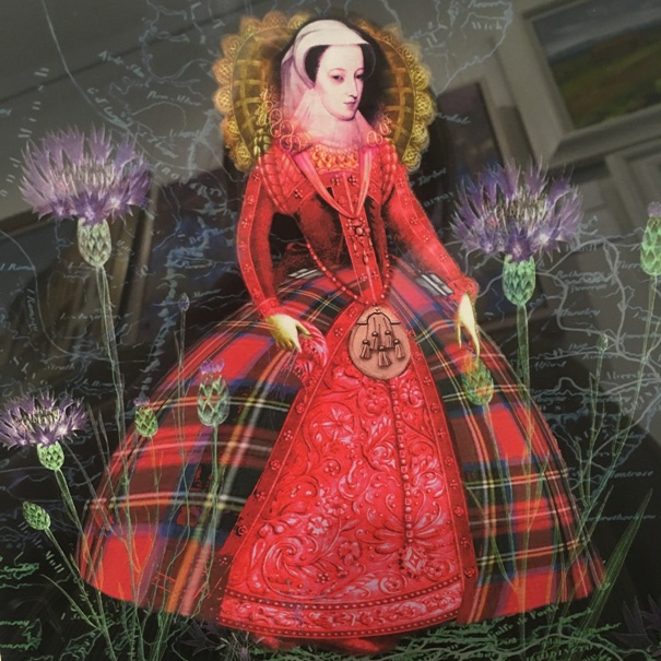 'Scotland's Queen' by artist Ashley Cook